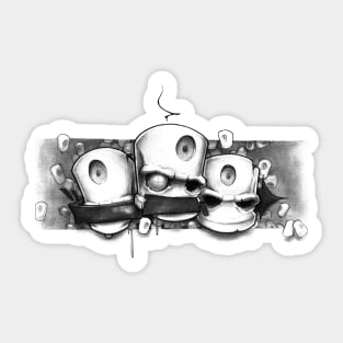 See No Evil, Hear No Evil, Speak No Evil Sticker